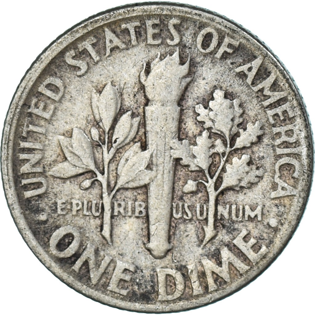 Moneta, Stati Uniti, Dime, 1953