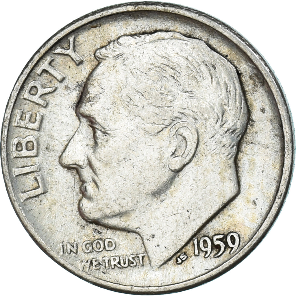 Munten, Verenigde Staten, Dime, 1959