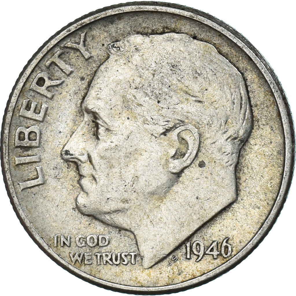 Moeda, Estados Unidos da América, Dime, 1946