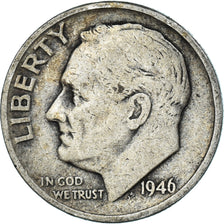Moneta, USA, Dime, 1946