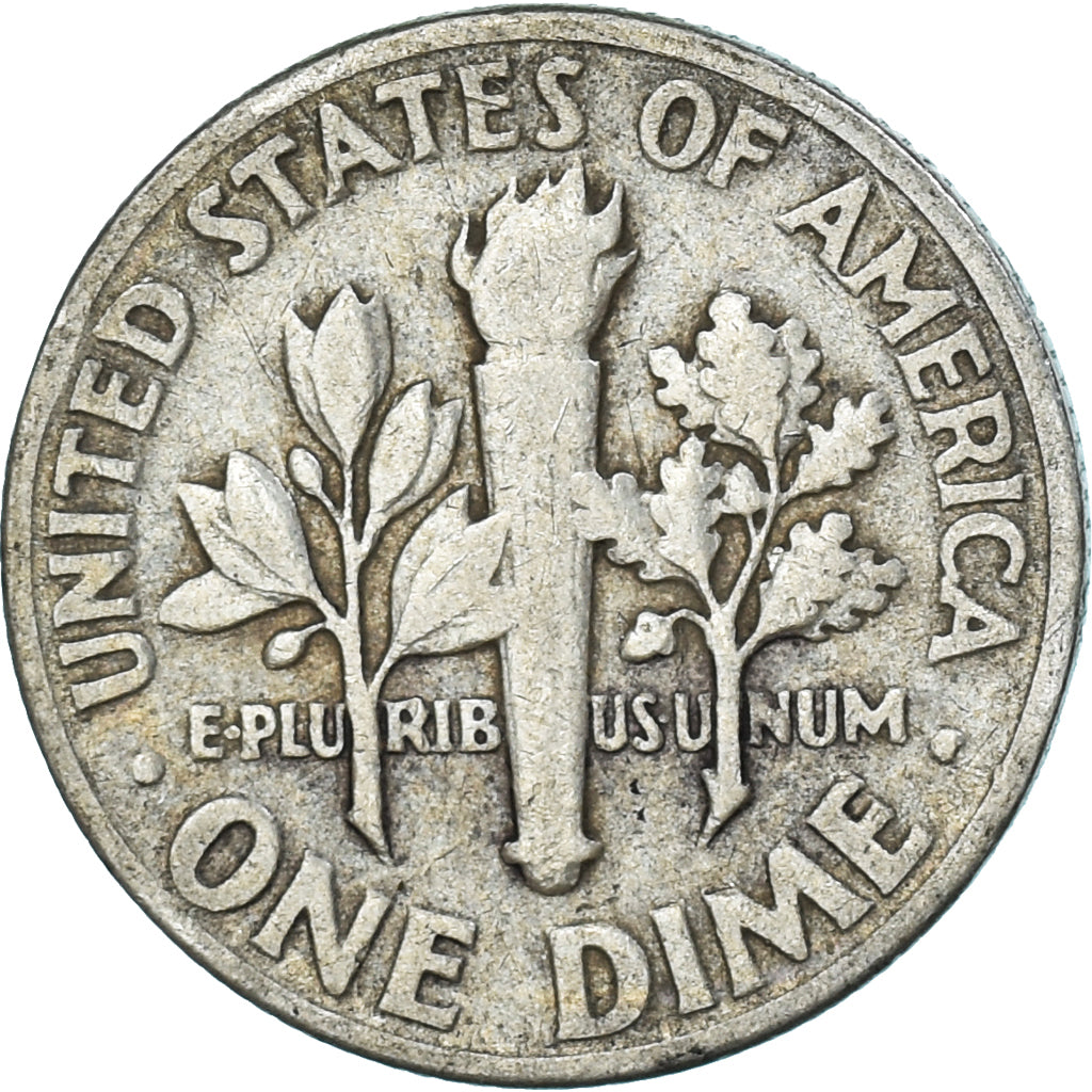 Moneta, USA, Dime, 1946