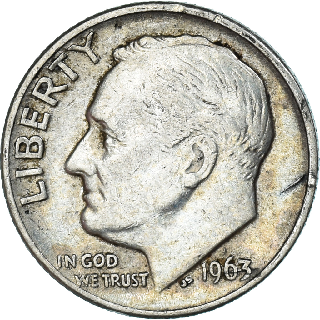 Munten, Verenigde Staten, Dime, 1963