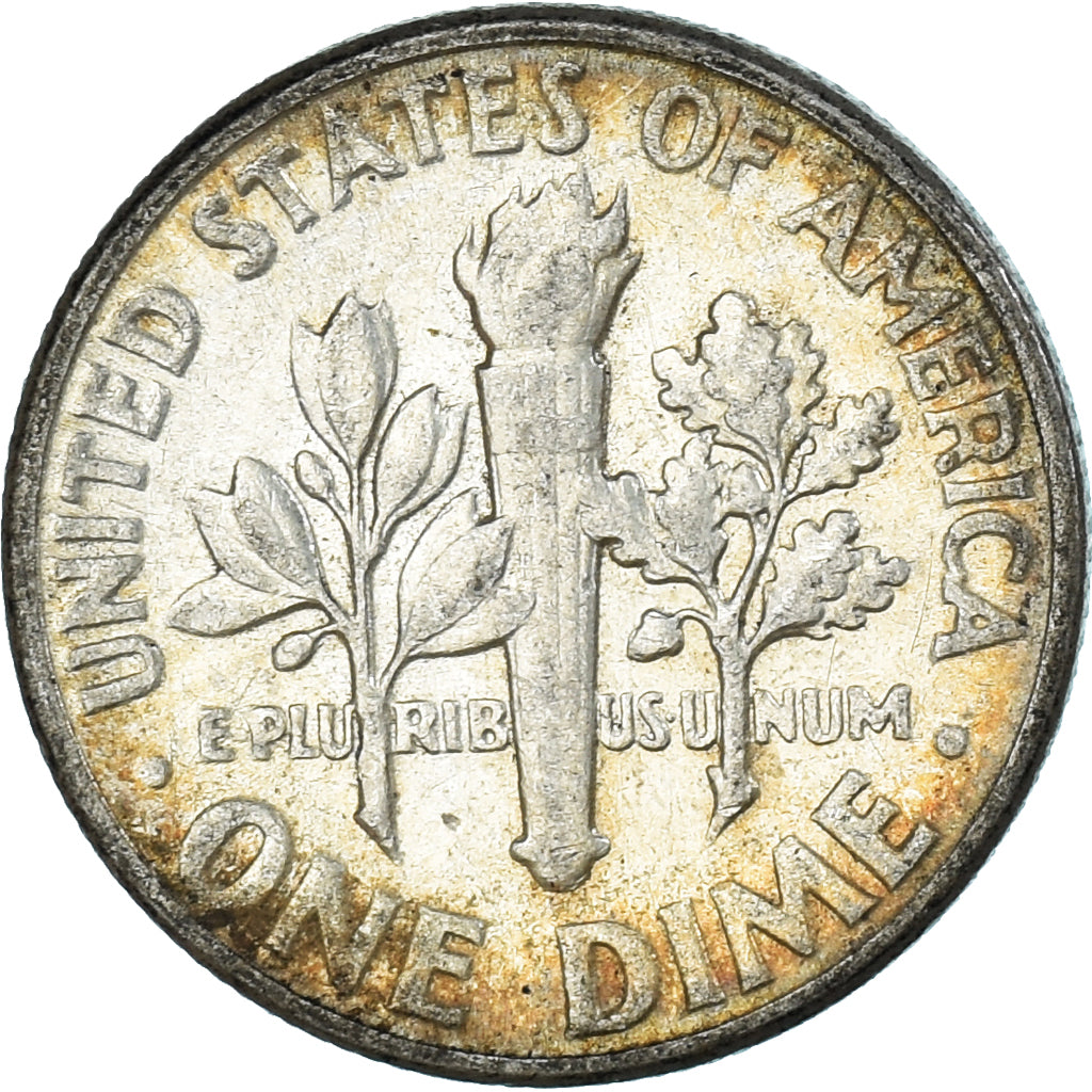 Munten, Verenigde Staten, Dime, 1958