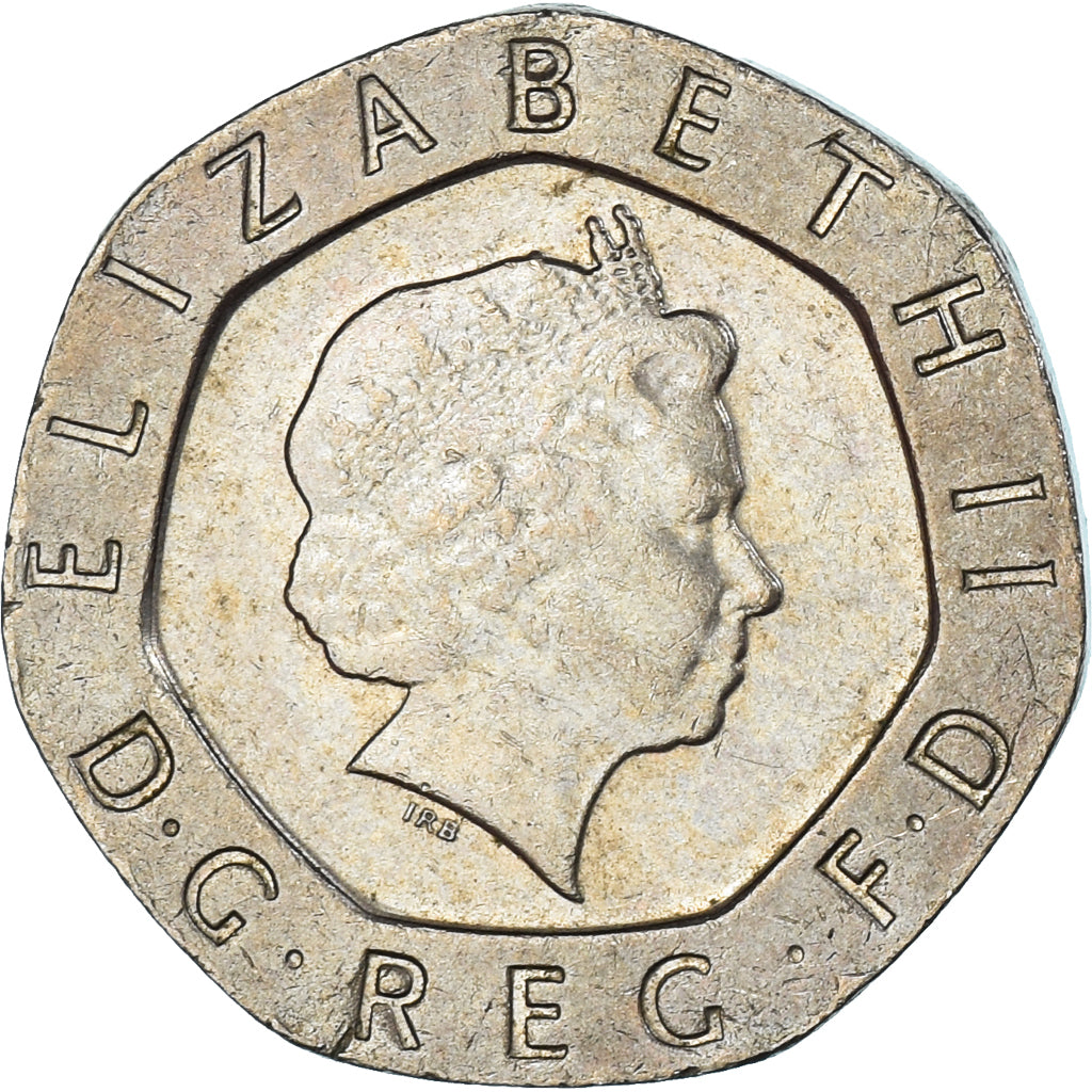 Moneda, Gran Bretaña, 20 Pence, 1999