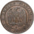 Coin, France, Napoleon III, 2 Centimes, 1862, Bordeaux, MS(60-62), Bronze