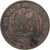 Coin, France, Napoleon III, 2 Centimes, 1862, Paris, AU(50-53), Bronze