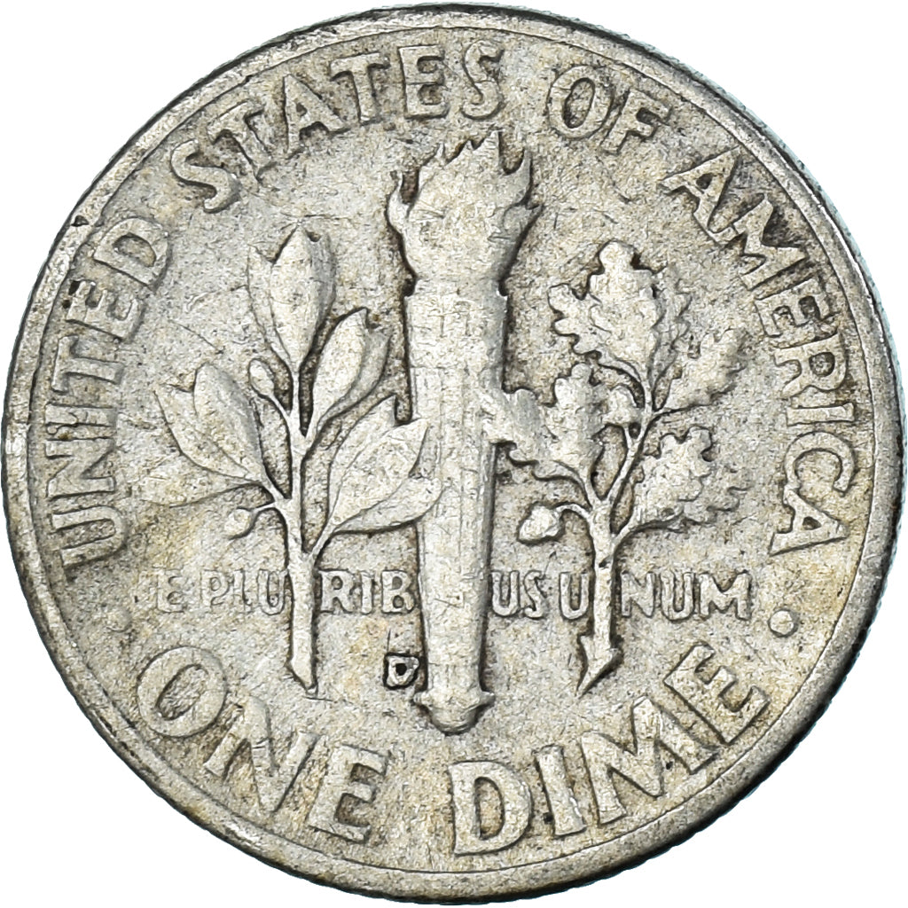 Moneta, USA, Dime, 1959