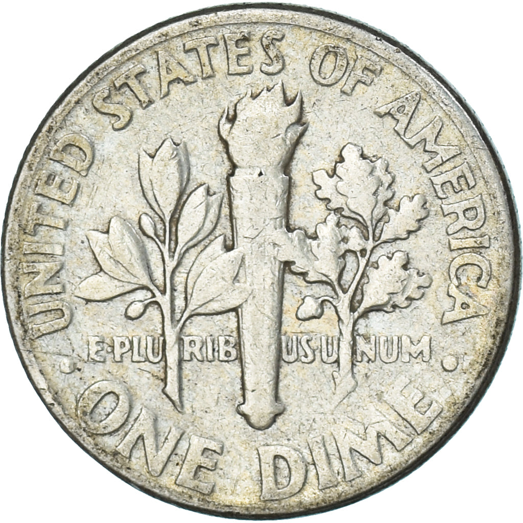 Coin, United States, Dime, 1948