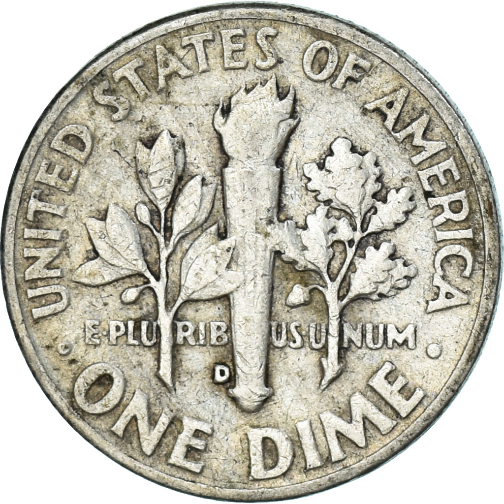 Monnaie, États-Unis, Dime, 1958