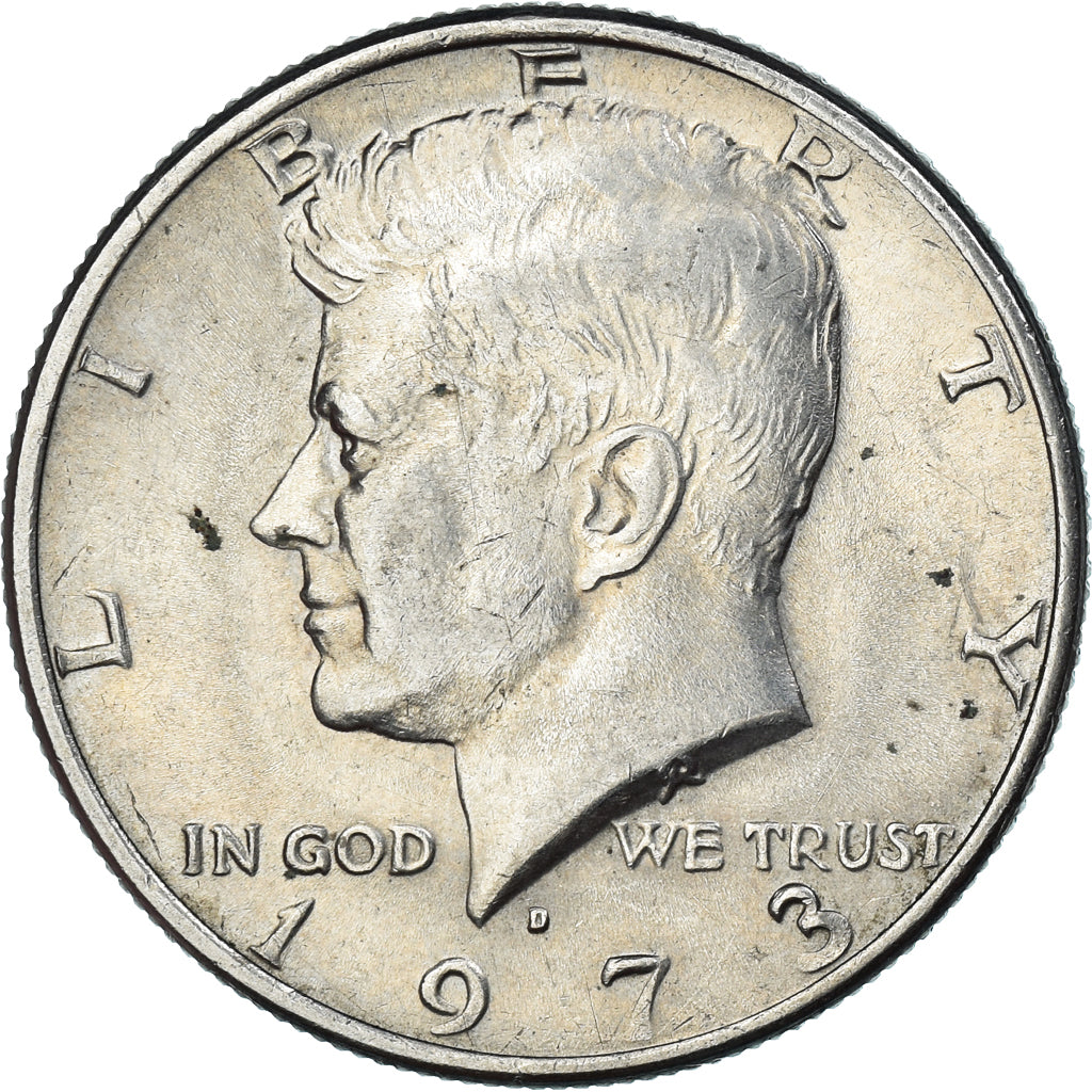 Coin, United States, Half Dollar, 1973