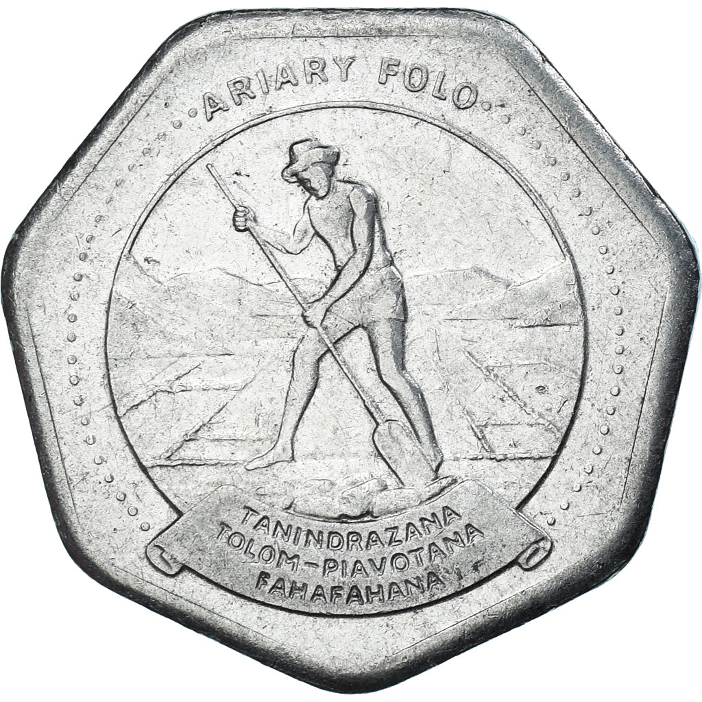Monnaie, Madagascar, 10 Ariary, 1992