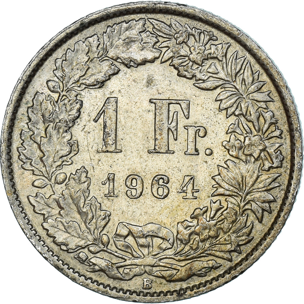 Münze, Schweiz, Franc, 1964