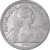 Coin, FRENCH INDO-CHINA, 20 Cents, 1945, Castelsarrasin, AU(50-53), Aluminum