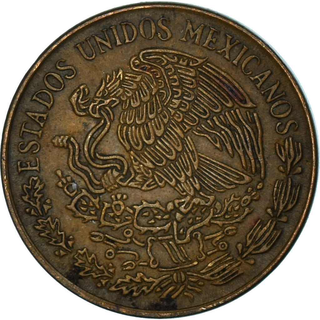 Moneda, México, 5 Centavos, 1970