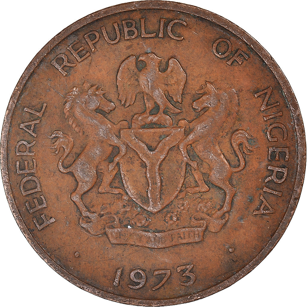 Monnaie, Nigéria, Kobo, 1973