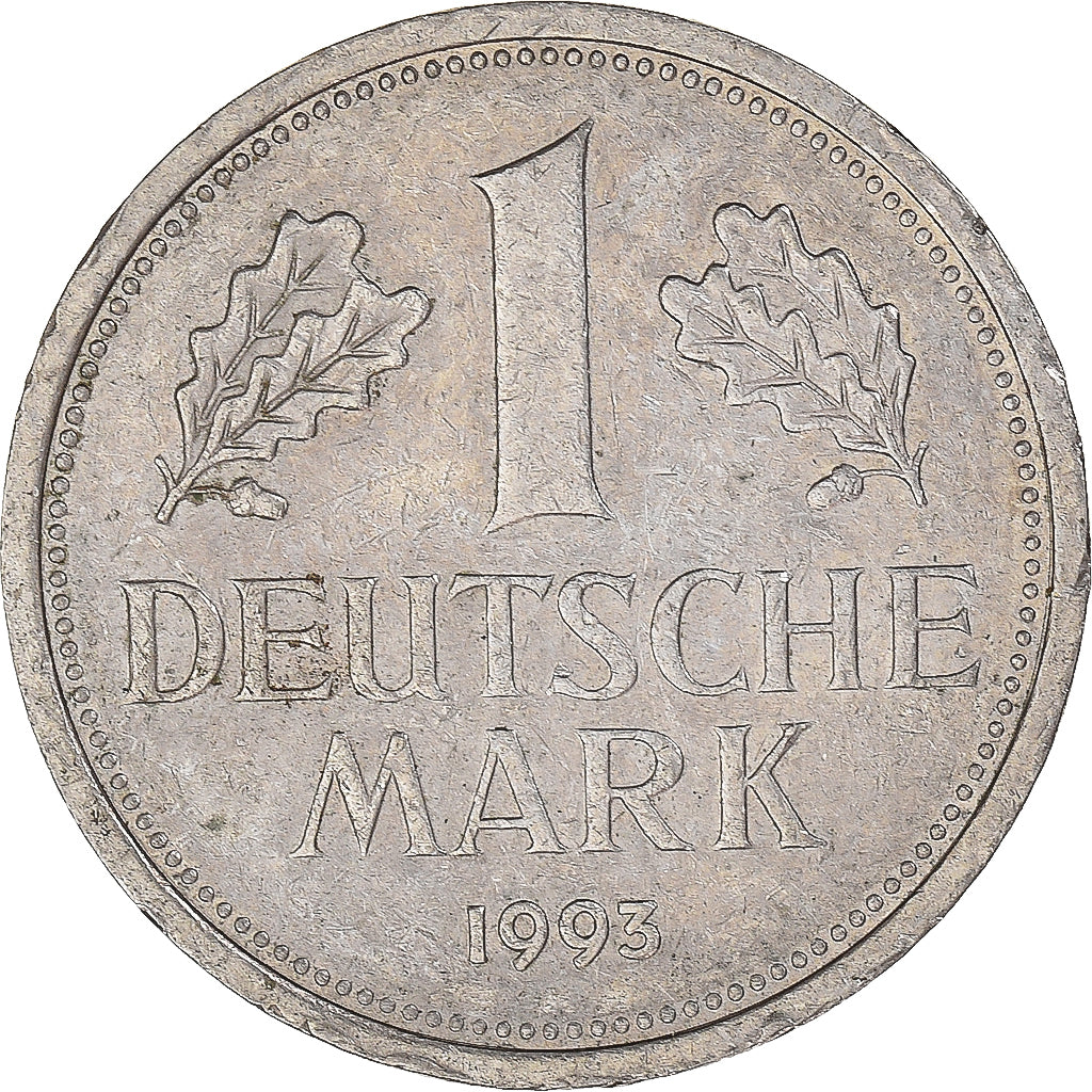 Coin, Germany, Mark, 1993