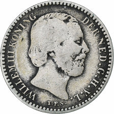 Coin, Netherlands, William III, 10 Cents, 1868, VF(30-35), Silver, KM:80