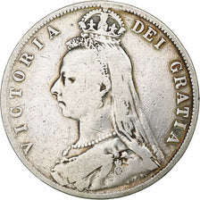 Coin, Great Britain, Victoria, 1/2 Crown, 1892, London, VF(20-25), Silver