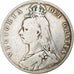 Monnaie, Grande-Bretagne, Victoria, 1/2 Crown, 1892, Londres, TB, Argent, KM:764