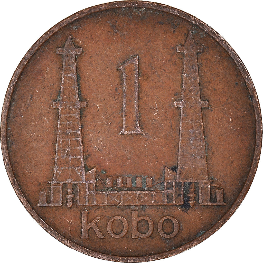 Moneta, Nigeria, Kobo, 1973