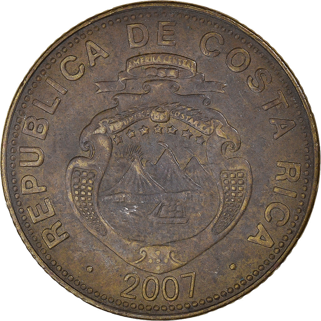 Coin, Costa Rica, 50 Colones, 2007
