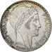 Francia, Turin, 20 Francs, 1938, Paris, MBC, Plata, KM:879, Gadoury:852, Le