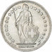 Switzerland, Franc, 1944, Bern, AU(55-58), Silver, KM:24