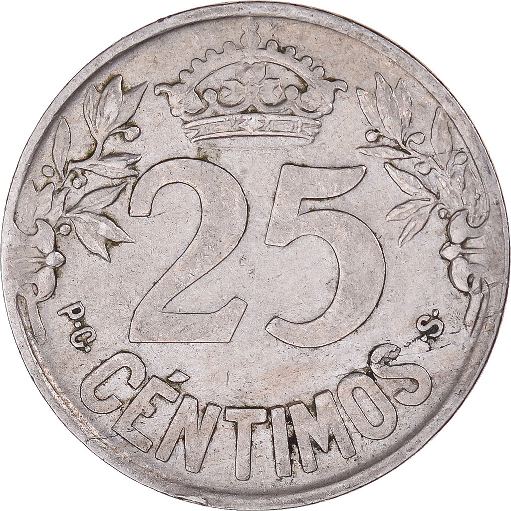 Moneda, España, 25 Centimos, 1925
