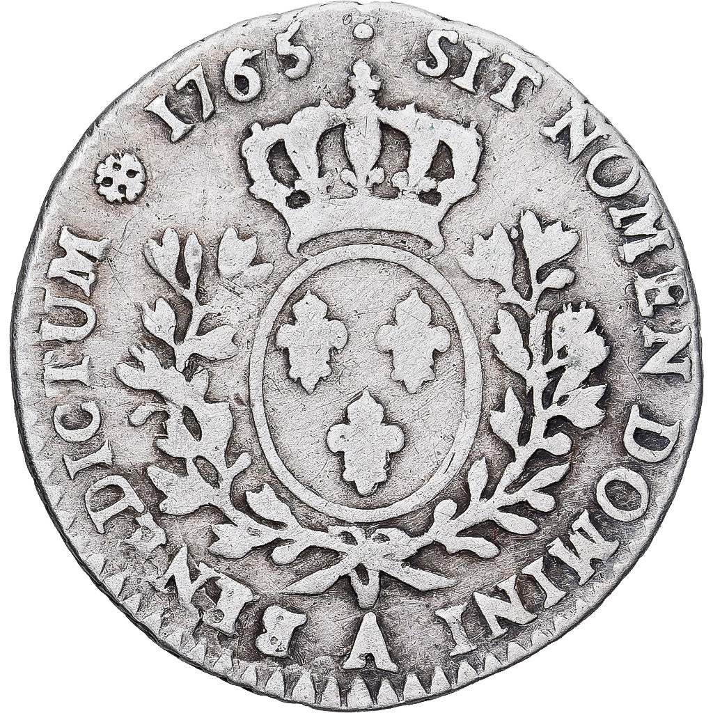 Frankrijk, Louis XV, 1/10 Écu au bandeau, 1765, Paris, Zilver, FR