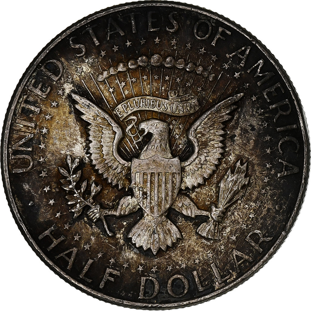 United States, Half Dollar, 1964, Philadelphia, Silver, AU(50-53), KM:202