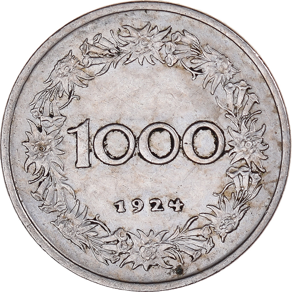 Coin, Austria, 1000 Kronen, 1924
