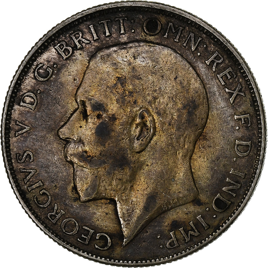 Great Britain, George V, Florin, 1926, British Royal Mint, Silver, VF(20-25)