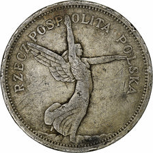 Pologne, 5 Zlotych, 1928, Warsaw, Argent, TB, KM:18
