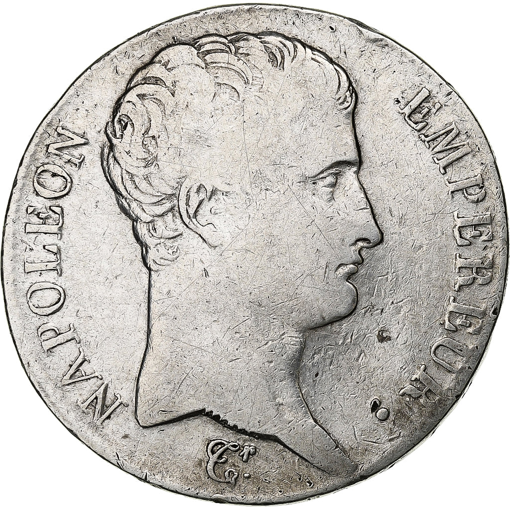 France, Napoleon I, 5 Francs, AN 13, Toulouse, Silver, F(12-15), Gadoury:580