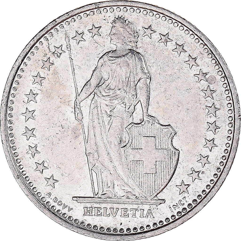 Coin, Switzerland, 1/2 Franc, 1995