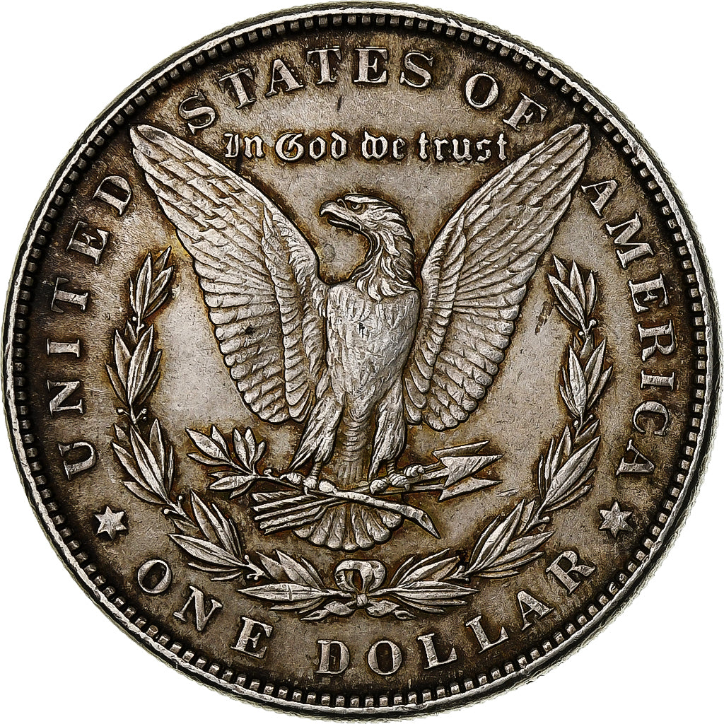 United States, Dollar, Morgan Dollar, 1886, Philadelphia, Silver, EF(40-45)