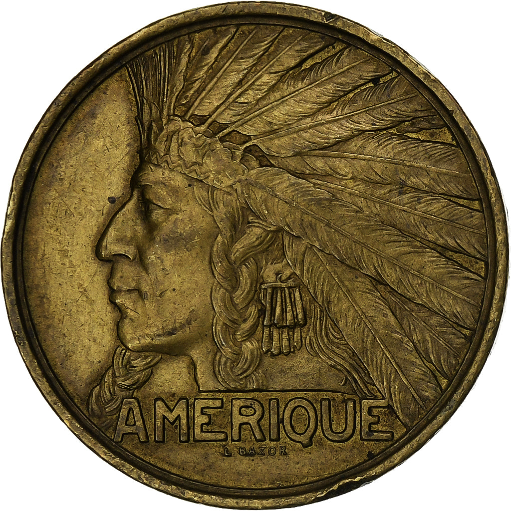 France, Médaille, Exposition Coloniale Internationale, 1931, Paris, Copper