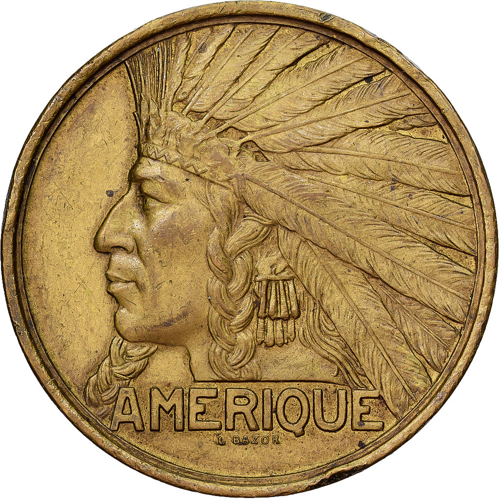 France, Médaille, Exposition Coloniale Internationale, 1931, Paris, Copper
