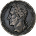 Belgium, Leopold I, 5 Francs, 1833, Brussels, Tranche B, Silver, VF(30-35)