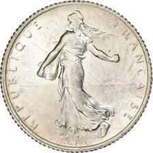 France, Franc, Semeuse, 1920, Paris, Silver, MS(63), Gadoury:467, KM:844.1