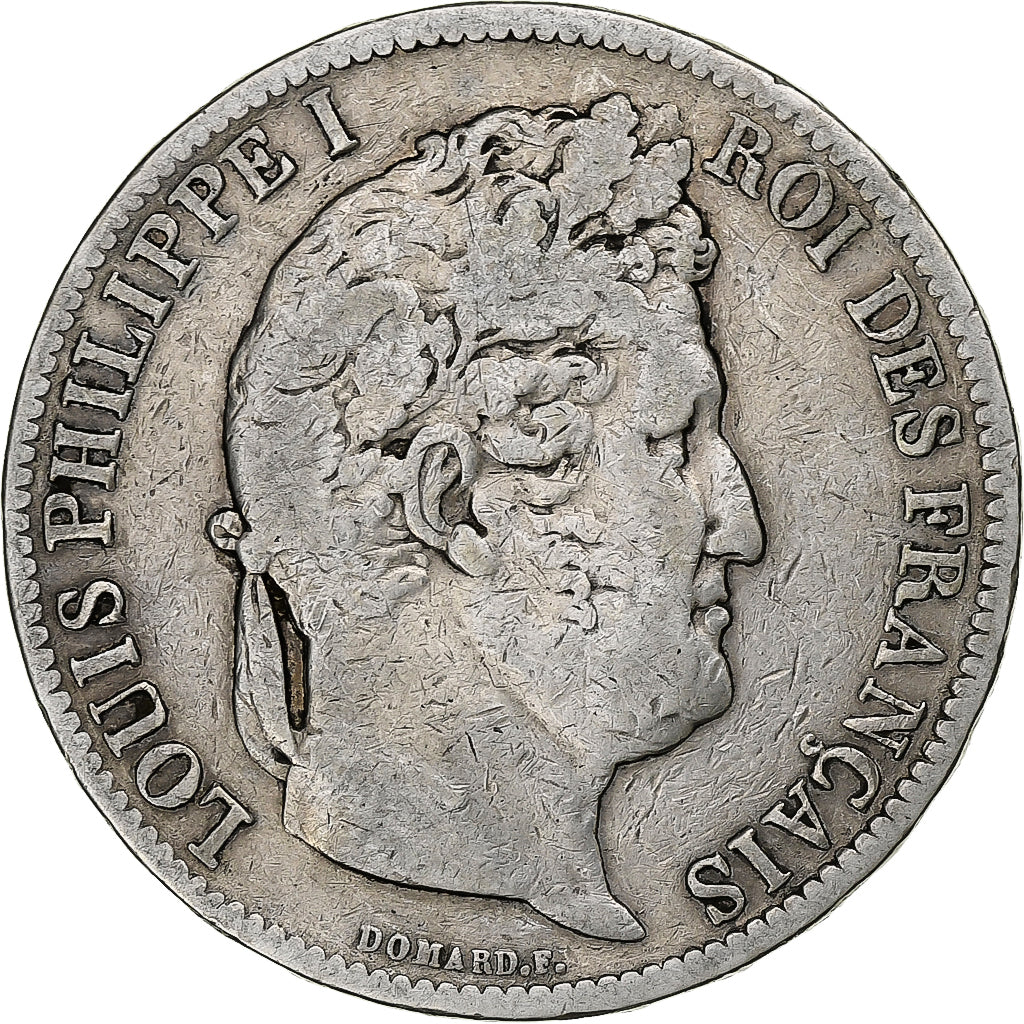 Monnaie, France, Louis-Philippe, 5 Francs, 1831, Paris, B+, Argent