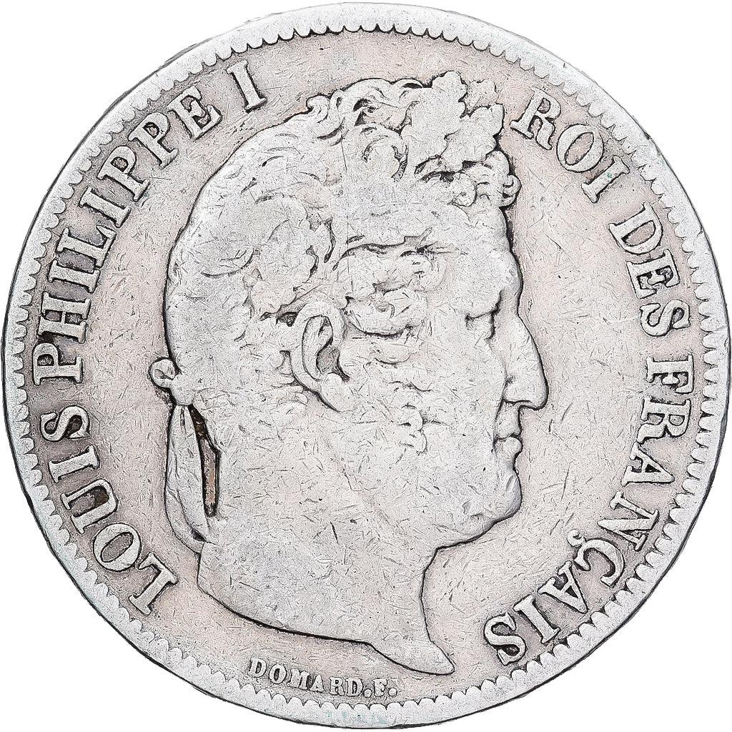 Monnaie, France, Louis-Philippe, 5 Francs, 1831, Paris, B+, Argent