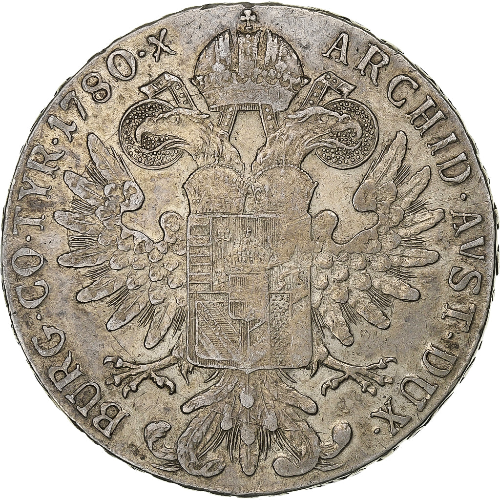Austria, Maria Theresa, Thaler, Convention, 1780, Vienna, Restrike, Silver