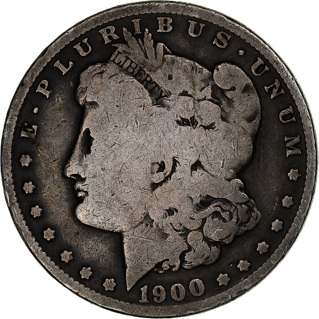 United States, Dollar, Morgan Dollar, 1900, New Orleans, Silver, VG(8-10)