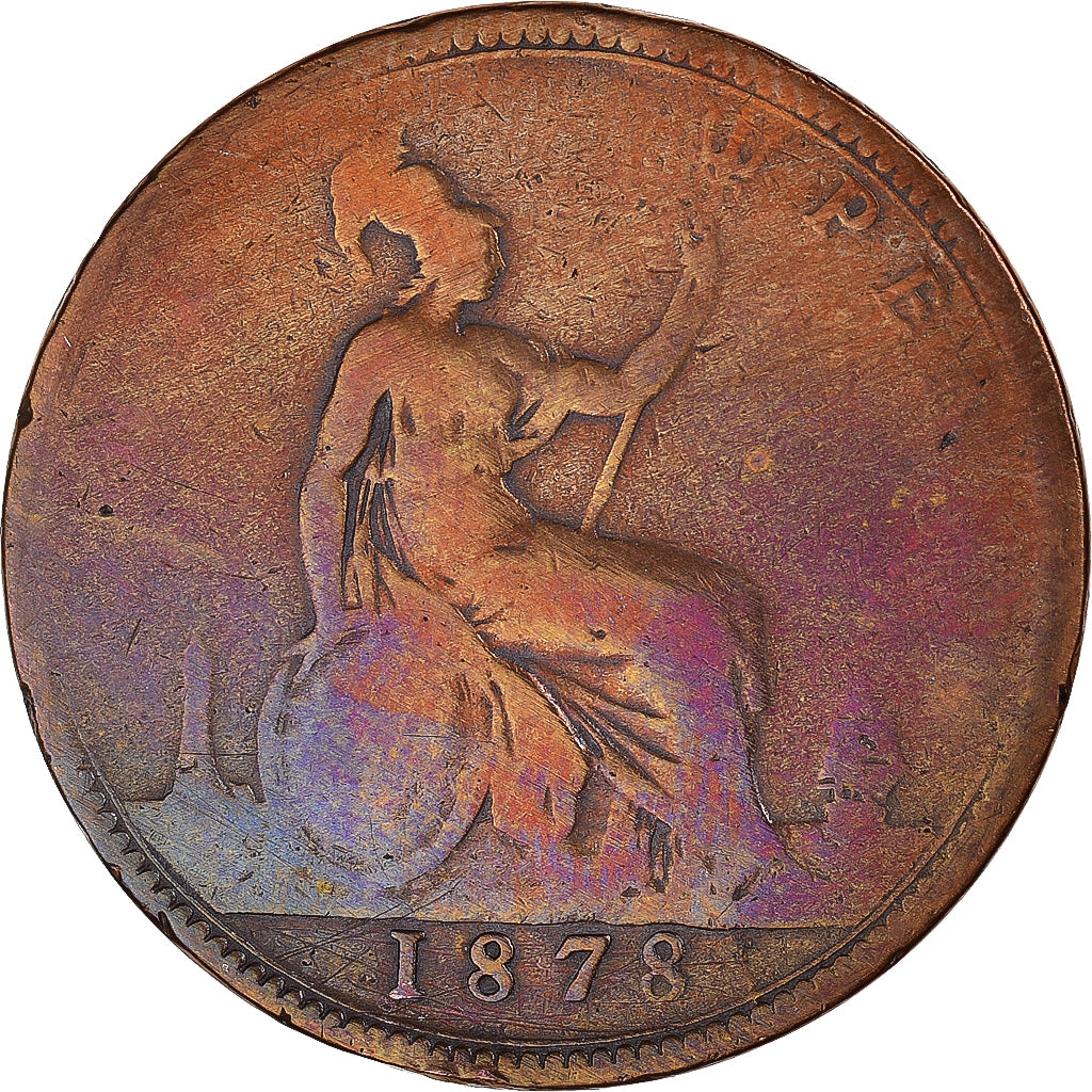 Moneta, Gran Bretagna, Penny, 1878