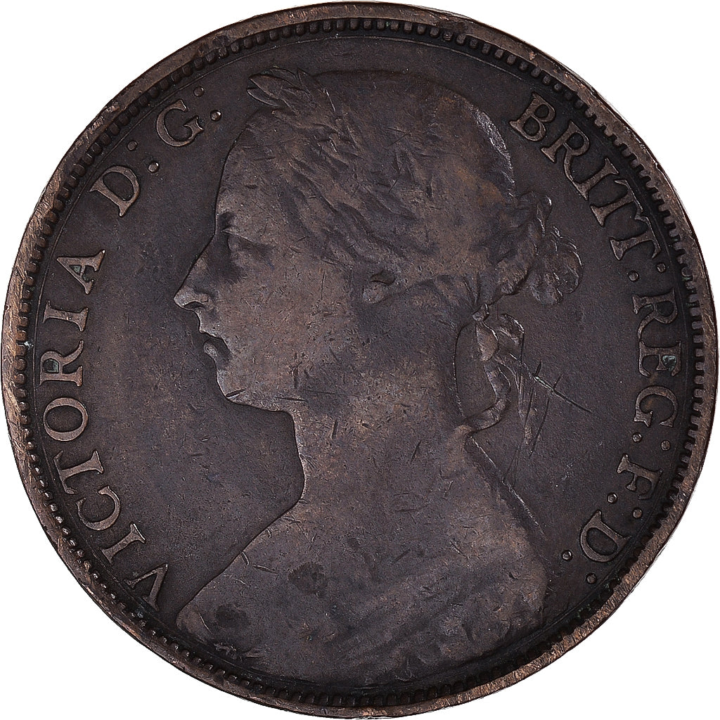 Coin, Great Britain, Penny, 1884