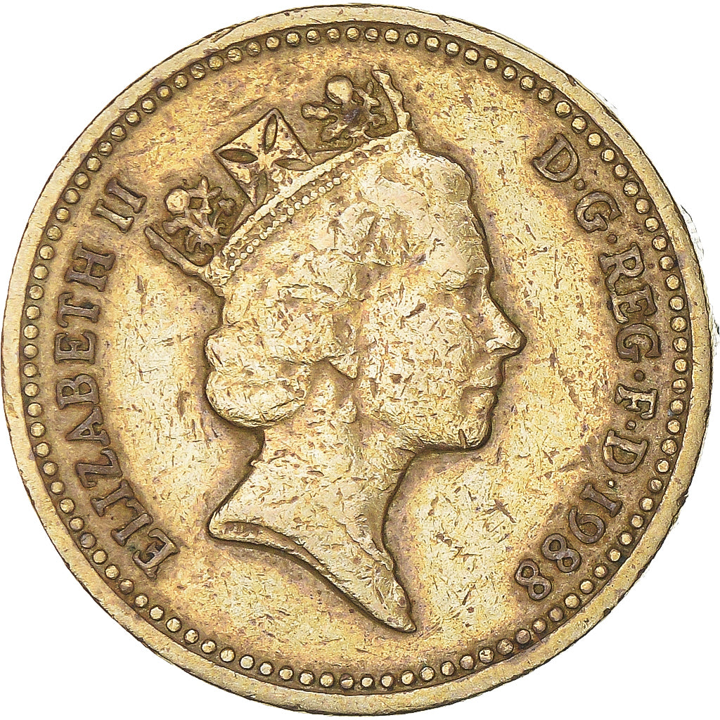Moneda, Gran Bretaña, Pound, 1988