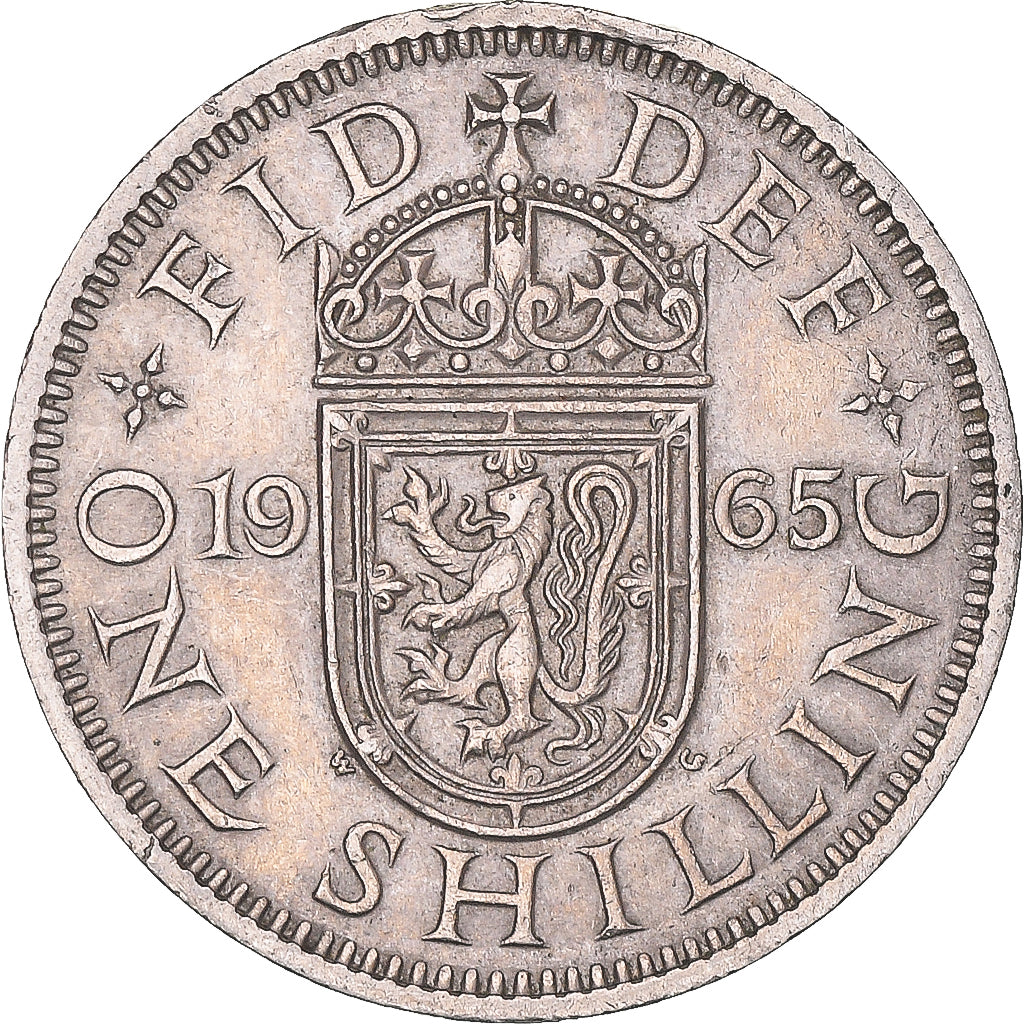 Munten, Groot Bretagne, Shilling, 1965