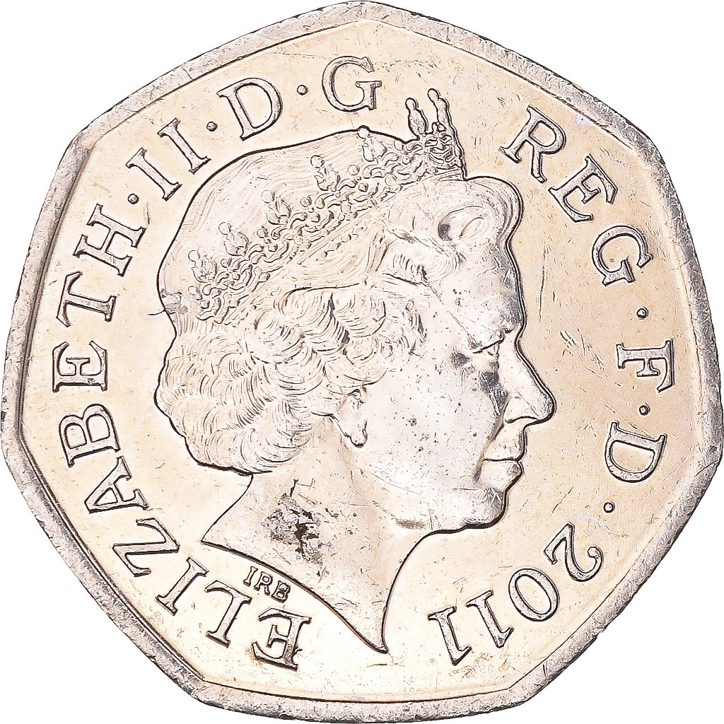 Moneta, Wielka Brytania, 50 Pence, 2011