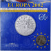 France, 6.55957 Francs, Europa, 2002, MDP, BU, Argent, FDC